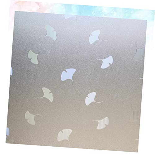 Vinilo electrostático para ventana IMIKEYA hojas de ginkgo miniatura 2