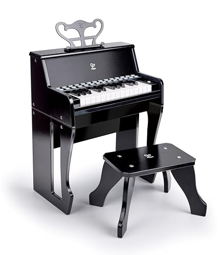 Hape Leuchttasten-Piano - mit Hocker und Notenhalter, Kinder Klavier mit...