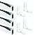 Prime-Line PL 7813 Screen Frame Kit, 5/16 in. x 3/4 in. x 48 in., Aluminum, Painted White, Pack of 1 Kit