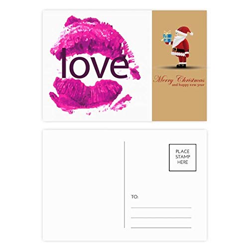 Cartes postales Saint-Valentin lèvres roses pour surprendre votre partenaire le 14 février