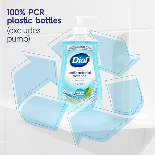 Dial Antibacterial Liquid Hand Soap, Spring Water, 11 Fl Oz - image 8