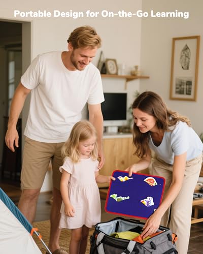 Image of CHEFAN Felt Board with Finger Puppets for Toddlers, Storytelling Toy