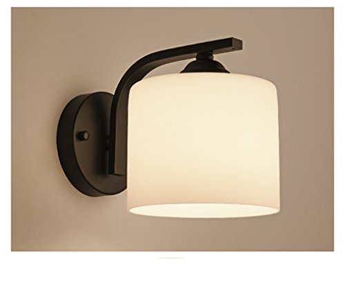Preisvergleich Produktbild Wandleuchte Eisen Einzel-Kopf-Lampe Nachtwandleuchte-Hintergrund-Wand Schlafzimmer-Wand-Lampen-Spiegel-Fron... (Color : A)