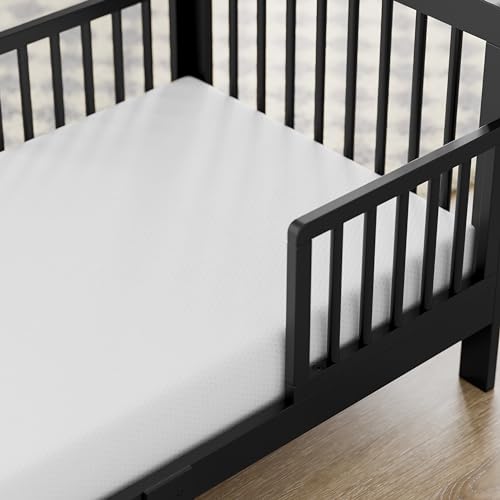 Image of Storkcraft Pasadena Toddler Bed, Black