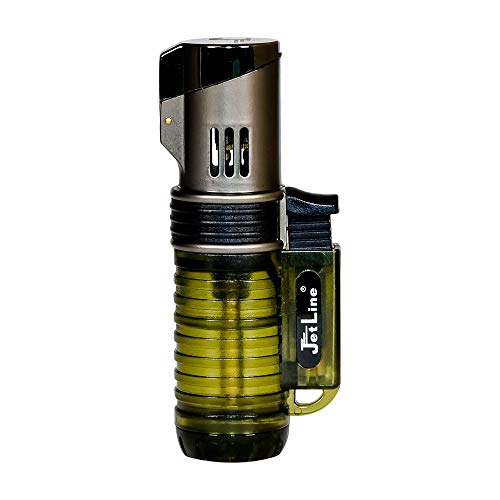 Encendedor Jetline Triple Llama Verde miniatura 2