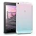 Produktbild kwmobile Hülle kompatibel mit Huawei MediaPad T1 7.0 - Silikon Tablet Cover Case Schutzhülle - Zwei Farben Pink Blau Transparent