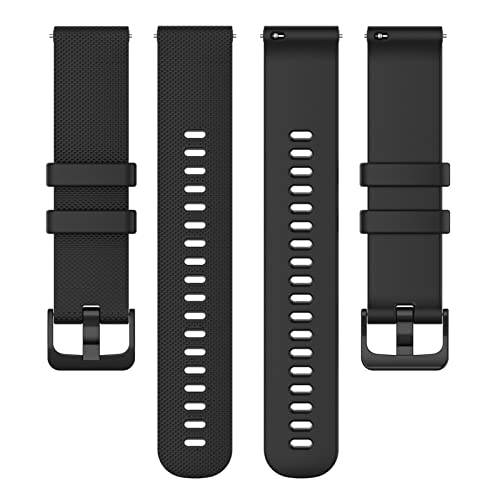 Correa de silicona 22mm para Garmin Forerunner 255 miniatura 2