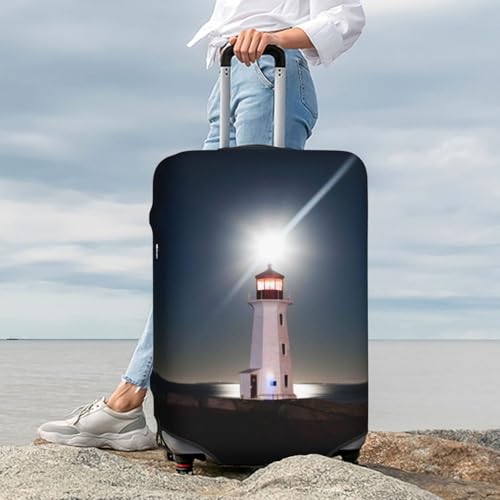 Luggage Cover Protector Suitcase Cover - Peggy's Cove Lighthouse Soft Fashion Uitcase Cover for Luggage4