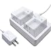 Charger for Arlo Netgear Batteries (2 Ports White) - for Arlo Security Light & Arlo Pro Smart Home Cameras & Arlo Pro 2 & Arlo Go Batteries VMA4410 ALS1101 ALS1101 by Sully
