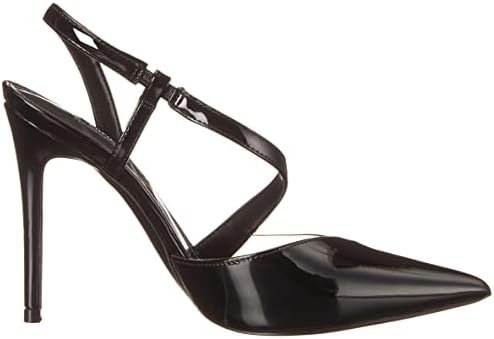 Nine West Women's FLORIA3 Pump, Smoke/Black, 6 | Image 5