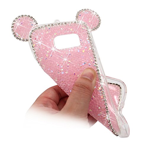 DIY Bling strass cute Cartoon Rabbit Bear mouse