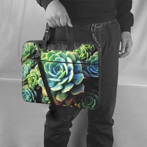 Bolso para portátil KHiry con diseño de plantas suculentas miniatura 6