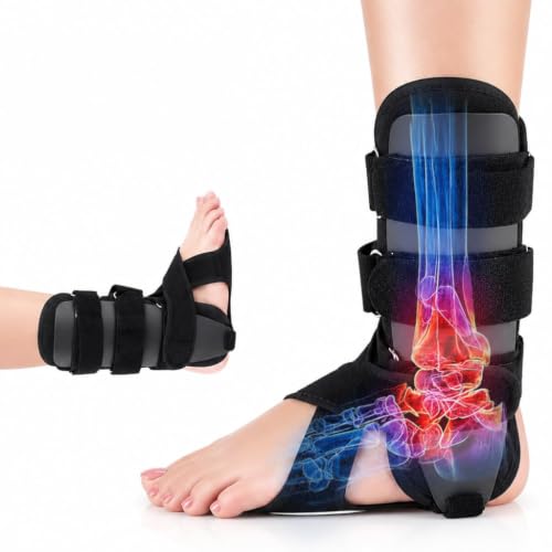 Image of HANNEA Single Dorsal Night Splint Foot Brace for Plantar Fasciitis Support