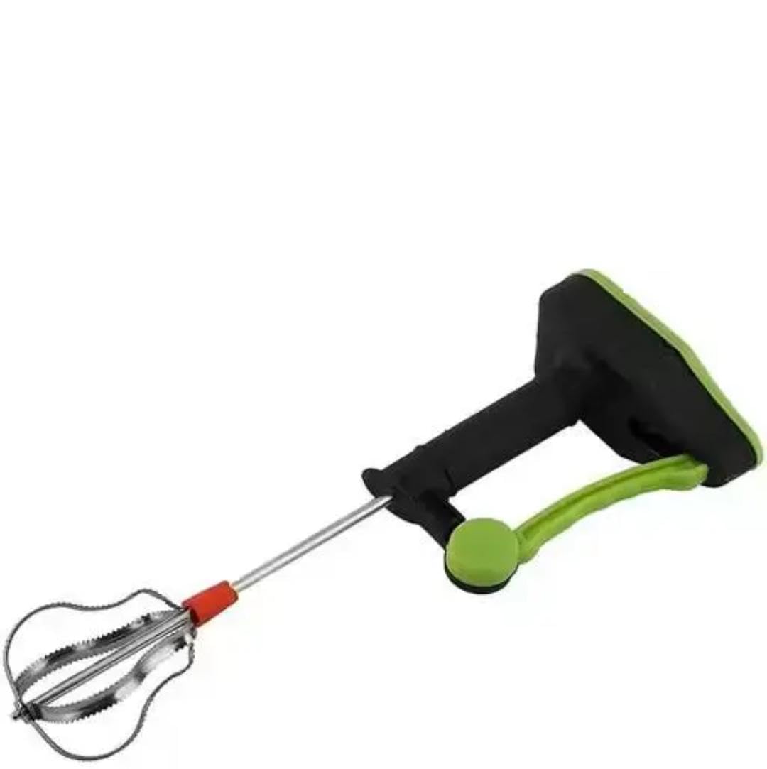 Manual Hand Blender, Stainless Steel, Black and Green, Rust Proof, for Blending Butter Milk, Modern Style-image-37