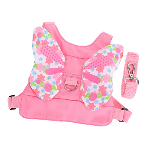 Toddmomy Toddler Leash Baby Safety Harness 1 Set Harness Belt Angel Wings for Parks and Airports