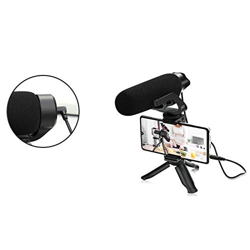 Microphone cardioïde pour interview vidéo et direct sur smartphone en extérieur comme en studio - 7
