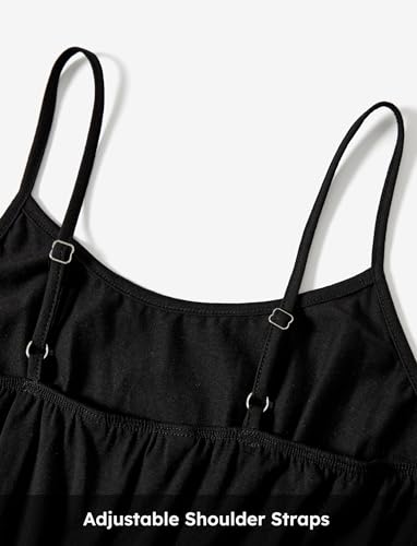Image of PATPAT Matching Family Outfits Mommy and Me Spaghetti Strap Dress and Short Sleeve T-Shirts Sets Casual Family Matching Sets