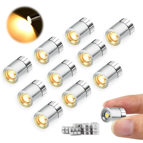 10 Stück Mini LED Licht, Puppenhaus Licht, LED Minilichter, Micro LED...