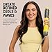 Drybar Half Shot Small Round Blow-Dryer Brush, Smooth, Shiny Hair with Volume and Less Frizz, Salon Styling Brush for Faster Blowouts