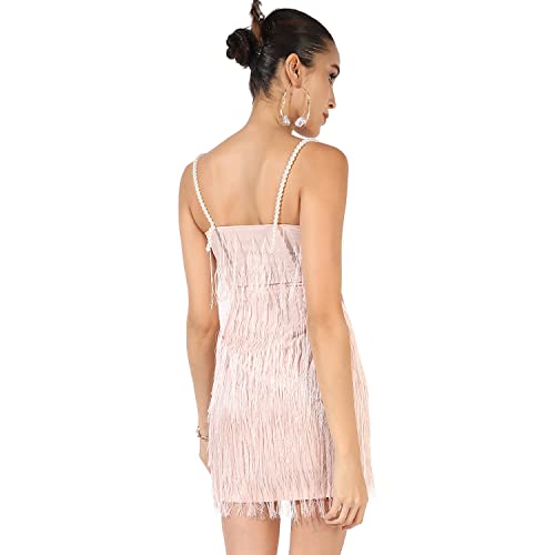 Image of PINACOLADA Women's Solid Dress for Casual Wear | Regular Sleeve | Quality Stretchable Fabric | Dress Crafted with Enhanced Stretch and Comfort Fit for Everyday Wear