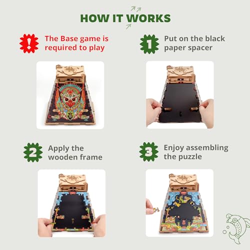 Image of iDventure Cluepuzzle Pyramid of the Sun, Aztec Realms Expansion | 4 Additional Aztec-themed Puzzle Motifs, Base Game Required, Escape Room Puzzle Game for Adults and Families, Birthday Gift