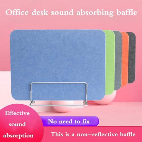 Cloison de bureau insonorisée et panneau de confidentialité acoustique gris - 5
