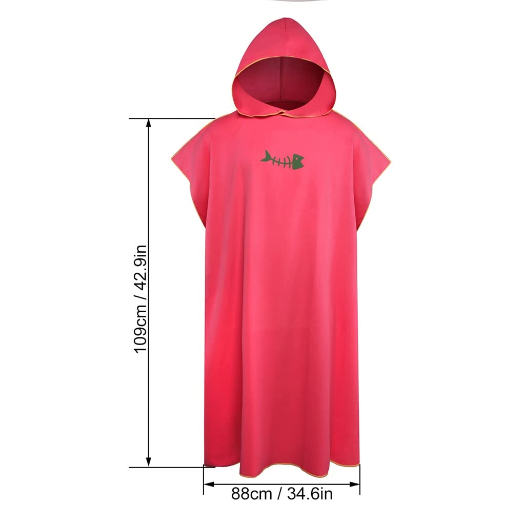 KANBUN Surf Poncho z kapturem z kapturem ręcznik z mikrofibry Cloak Szybki suchy ręcznik Water Sport Water Chłonne ręczniki do kąpieli plażowej (kolor: C)