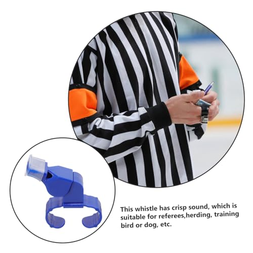 Silbato deportivo azul para árbitros y exteriores miniatura 7