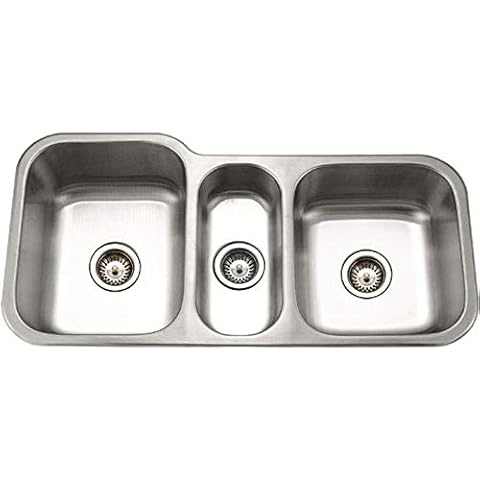 Houzer Medallion Gourmet Series Triple Bowl Kitchen Sink Cover