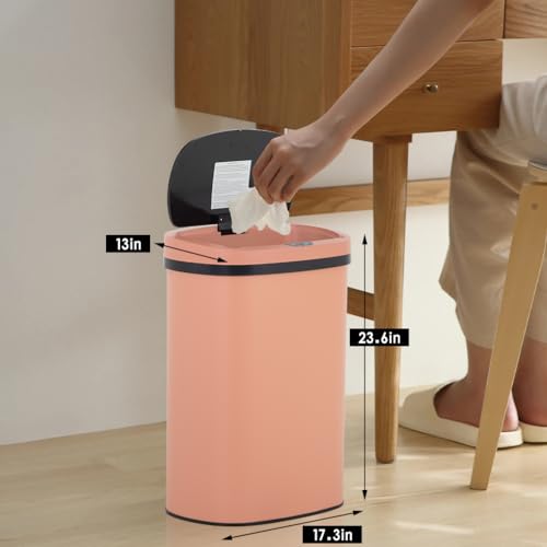 Basurero de Cocina BestOffice con Tapa Automática 50L miniatura 7