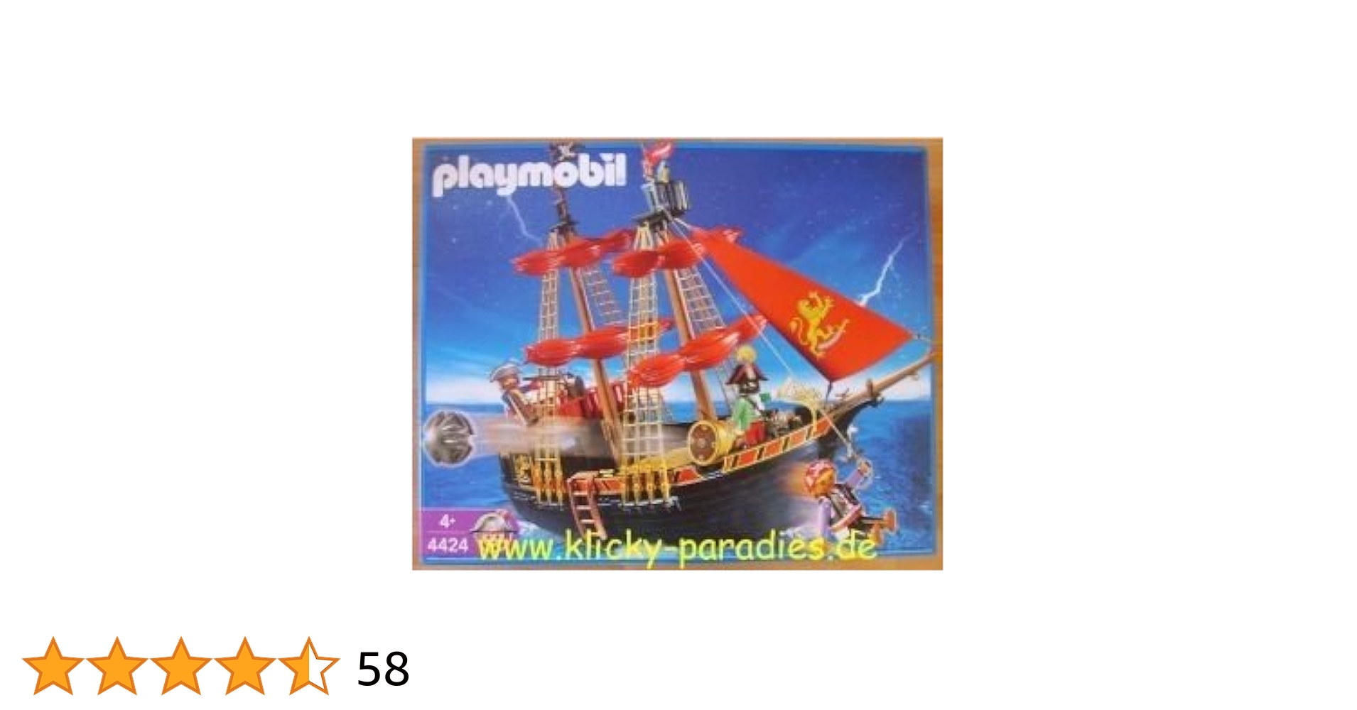 Playmobil 4424 黒ひげ海賊船 Playmobil 4424 黒ひげ海賊船