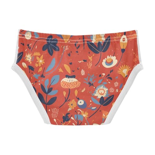 KLL Floral Toddler Boys Soft Briefs Cute Undies2