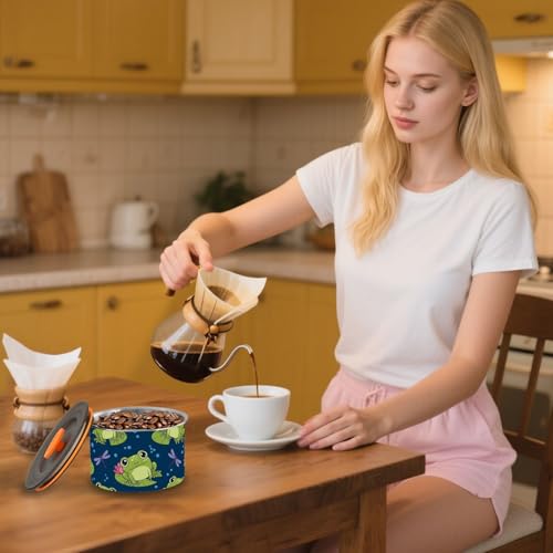 Envase hermético para café de acero inoxidable 900 ml miniatura 7