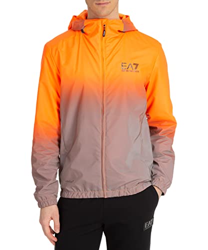 Emporio Armani EA7 Herren Winterjacke Ventus 7 Shaded orange M