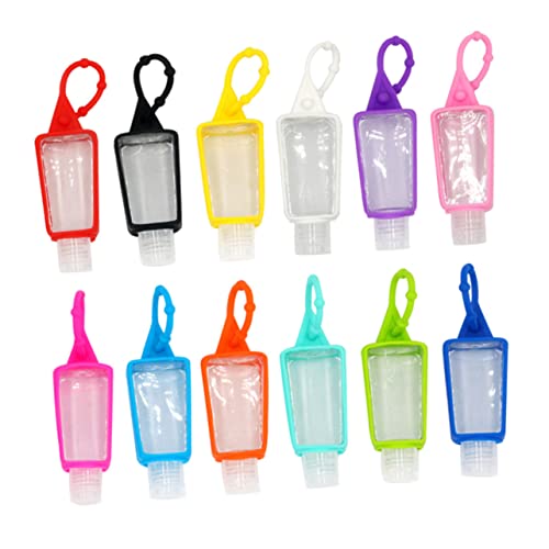 TOVINANNA 30ml Hand Bottle Silicone Case Protective Cover for Perfume Travel-friendly 20pcs Pack