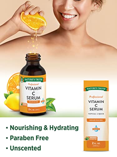 Vitamin-C-Serum-2-oz-Oil-for-Face-Skin-Nourishing-Unscented-by-Natures-Truth Vitamin C Serum 2 oz | Oil for Face & Skin | Nourishing & Unscented | by Nature's Truth - Image 4
