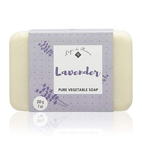French Soap - Lavender - By L'epi De Provence - 200G, 7 Oz Bar #TOP15