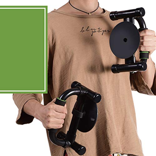 Wakauto 1 par de ventosas práticas e duráveis com suporte para flexão e suporte push-up com armação