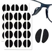 Nasenpads Brille Selbstklebend 24 Paar Antirutsch Pads Brillen Nasenpads Weicher Brillenpads Nasenschutz für Brille Sonnenbrillen
