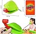 Vamiali Chameleon Tongue Shooting Game, Frog Tongue Game, Insect Cardboard Included, Multiplayer, Funny Family Desktop Interactive Toys (Green, 2pcs)