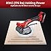 21V Cordless Tile Suction Cup Vibration Tool, 13500 RPM Electric Tile Vibrator with 80KG Adsorption, 130MM Suction Pad, 775 Motor for Floor Gap Fixer, Leveling Machine