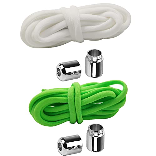 Autoau 2 paia lacci scarpe,lacci elastici per