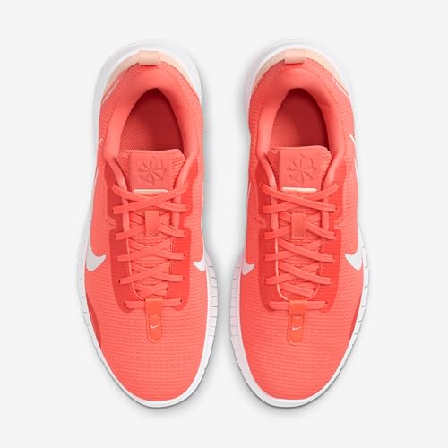 Nike Nike Flex Experience Run 12 Women's Road Running Shoes (DV0746-601, Light Wild Mango/Crimson Tint/White/White) Size 6