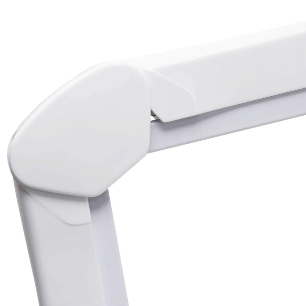 MAUL Lampada da tavolo MAULexplore LED dimmerabile bianca con morsetto