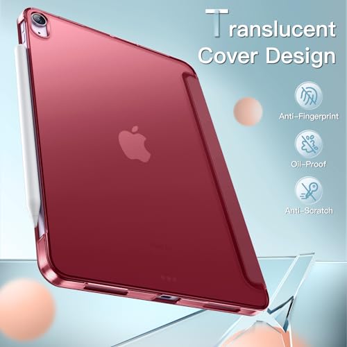 Image of JETech Case for iPad Air 11 inch M4 /M3 /M2 & Air 5 /4 10.9 inch, Wine