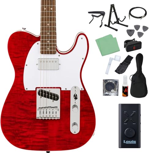 Squier by Fender Affinity Series Telecaster FMT SH Crimson Red Transparent GLM^[S14_Zbg ywbhzAvtz eLX^[ tCCv XNC[/