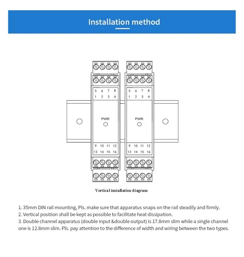 Transmetteur d'isolation 0-10V anti-interférence pour courant continu 4-20mA