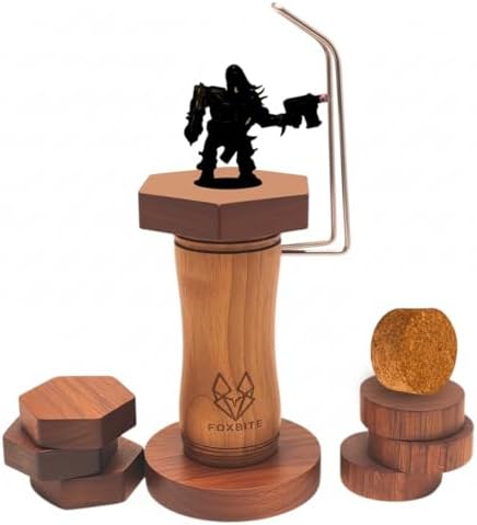 FOXBITE Miniature Painting Holder, Painting Handle for Miniautres Paint Handle Compatible with DND Miniatures, Scale Model, Fantasy Figurines