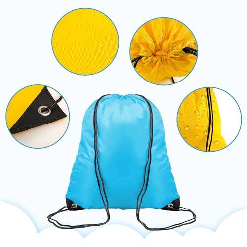 120pcs 12color Drawstring Bags Bulk, Drawstring Backpack Bulk DrawstringBags Draw String Bags Pack Bulk Draw String Back Bag String Backpack Gym Drawstring Bags Diy Gym Sports Storage Travel3