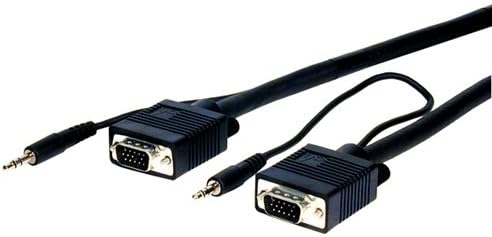 Comprehensive Cable 35-Feet Professional Series VGA/QXGA with Audio HD 15-Pin Plug to Plug Cable (VGA15P-P-35HR/A)